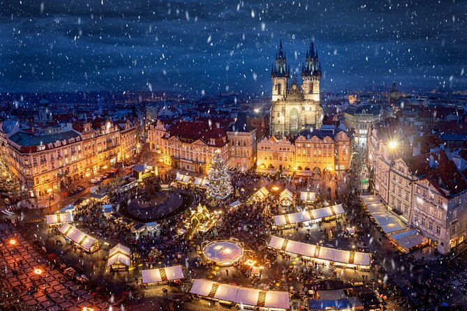 Tour 3 Magical Prague Markets with Locals, Christmas Goodies incl - Old Town Square: Prague’s storybook market