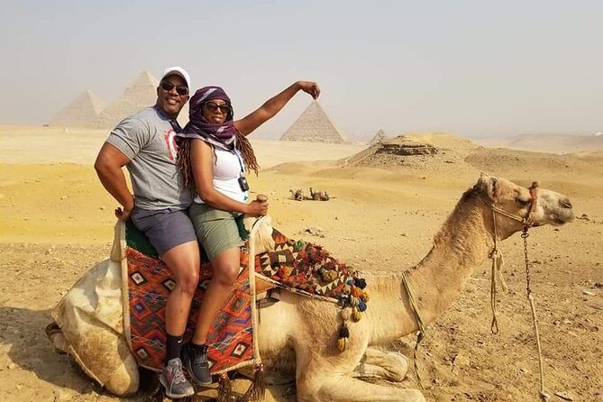 Tour To Pyramids and Egyptian Museum with khan khalili bazaar - Alfred Albert and the guide experience