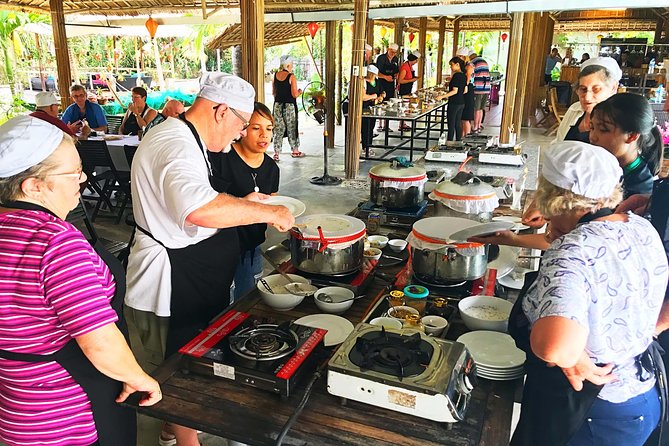 Traditional Cooking Class with Basket Boat Ride and market Tour - How the four-hour schedule works