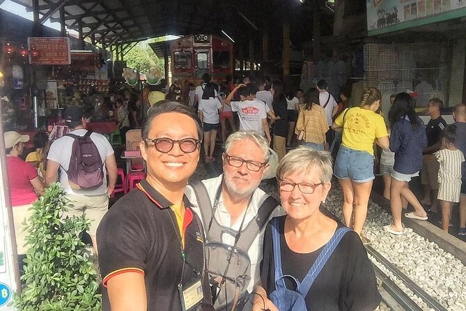 Train & Floating Market Food Adventure + Scenic train ride - The canal ride and the best photo opportunities