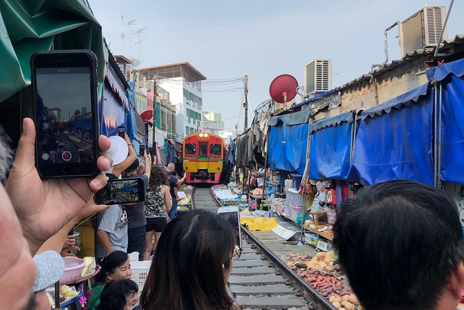 Train & Floating Market Food Adventure + Scenic train ride - A possible coconut farm visit