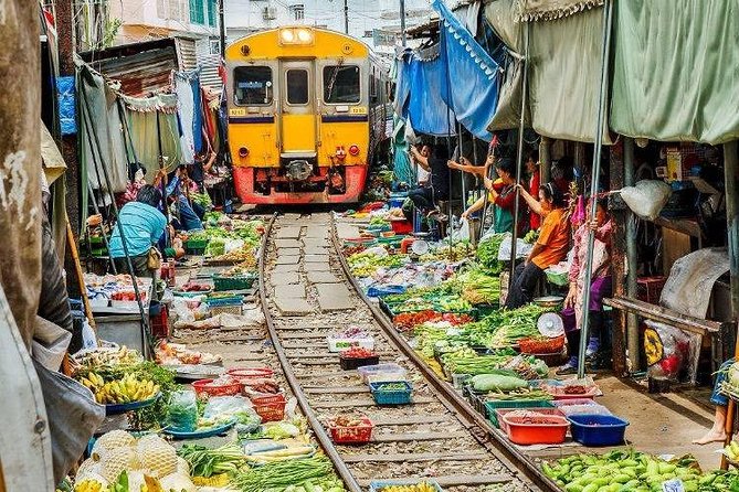 Train Market and Floating Market half day tour - Private transport changes the feel of the day
