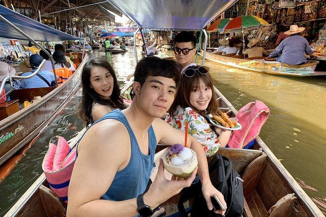 Train Market and Floating Market half day tour - The one-hour boat ride at Damnoen Saduak