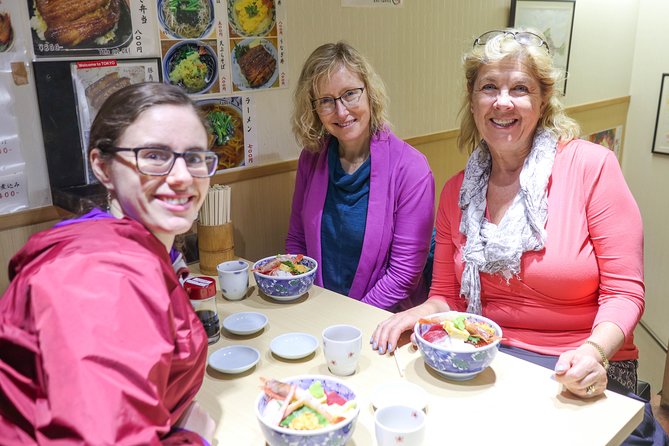 Tsukiji Fish Market Small-Group Food Walking Tour - Temples, shrines, and a city view