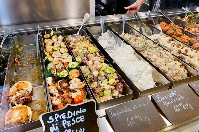 Venice Street Food Tour with Local Guide with Local Food Market Visit - Cicchetti, Venice’s small plates