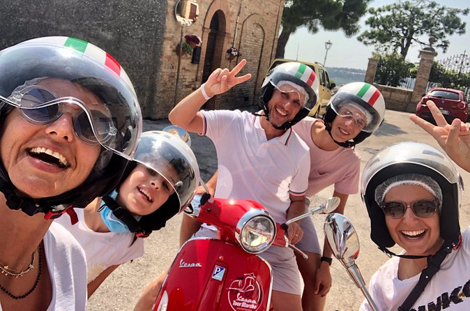 Vespa tour with written guide of Marche Riviera del Conero - Choosing the coast, the villages, or a longer day