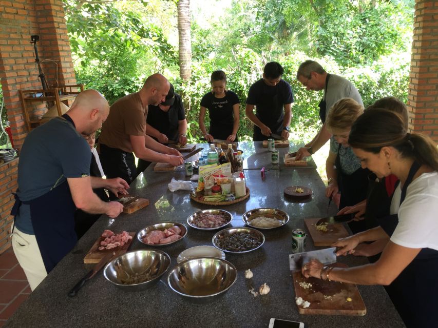 Viet Garden Cooking Class (Countryside and Market tour) - Coffee, coconut juice, and the country road