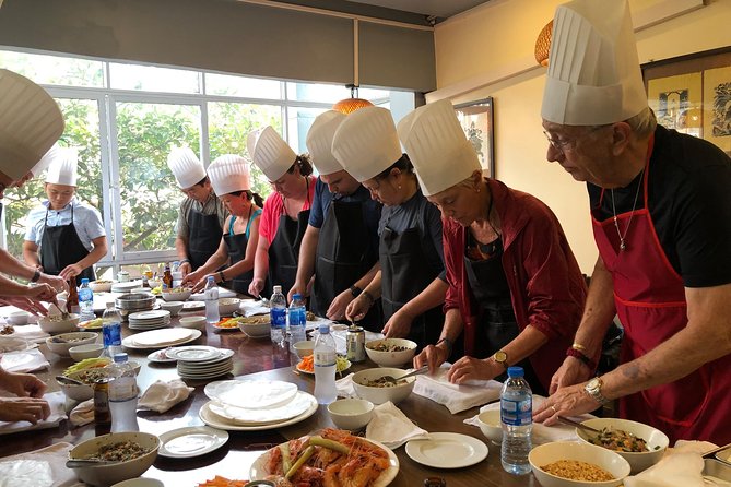 Vietnamese Food Cooking Class in Hanoi with Market Experience - The two-hour kitchen session