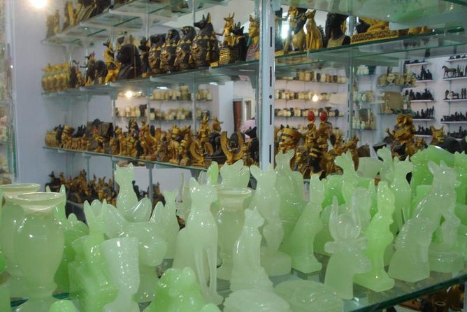 VIP Shopping Private Tour Papyrus Perfume Bazaars and Cotton - Alabaster, crystal, and traditional bazaar goods