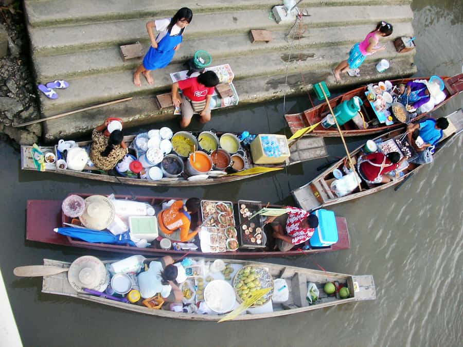 Weekend Amphawa Floating Market & Train Market Private Tour - Key points at a glance
