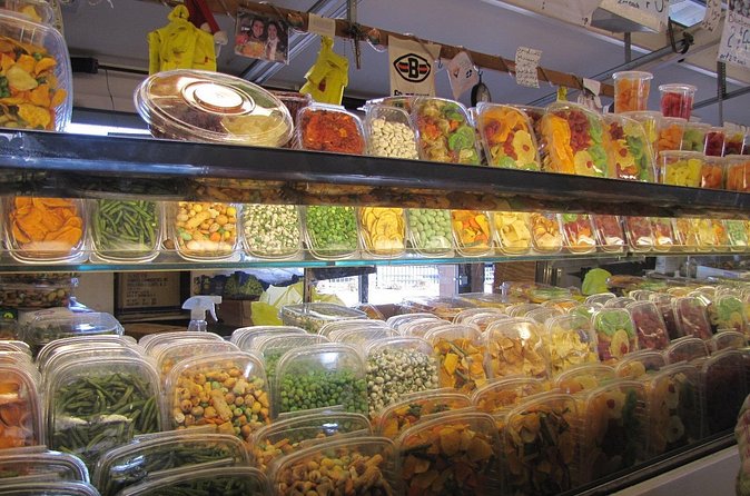 West Side Market Food Tour - Cheese, olives, hummus, and savory specialties
